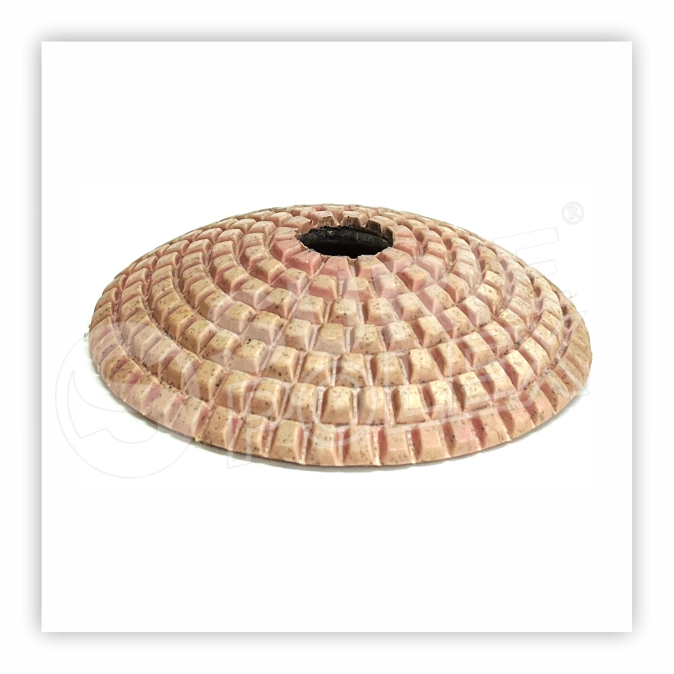 Curved Diamond Polishing Pad