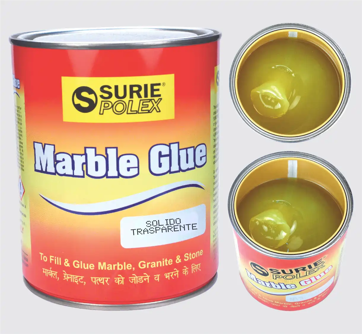Marble Glue Solido Trasparente