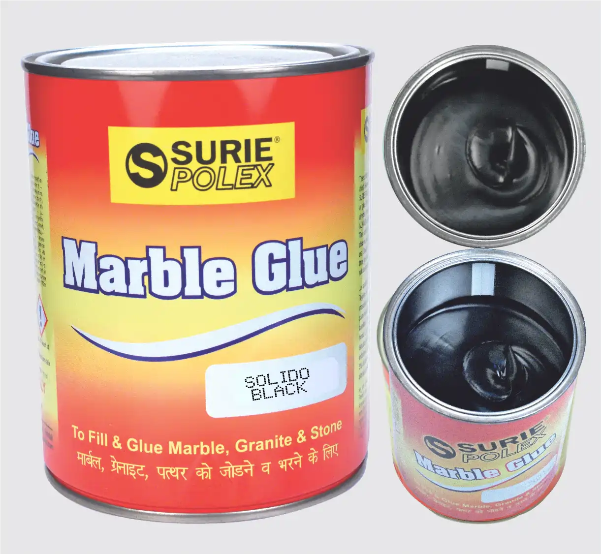 Marble Glue Solido Black