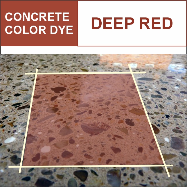 Deep Red Color Dye
