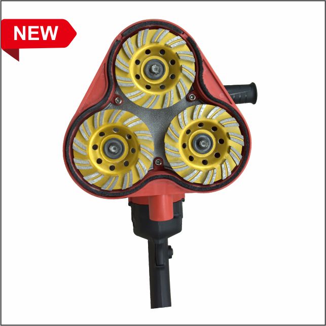 THREE HEAD HANDHELD GRINDER